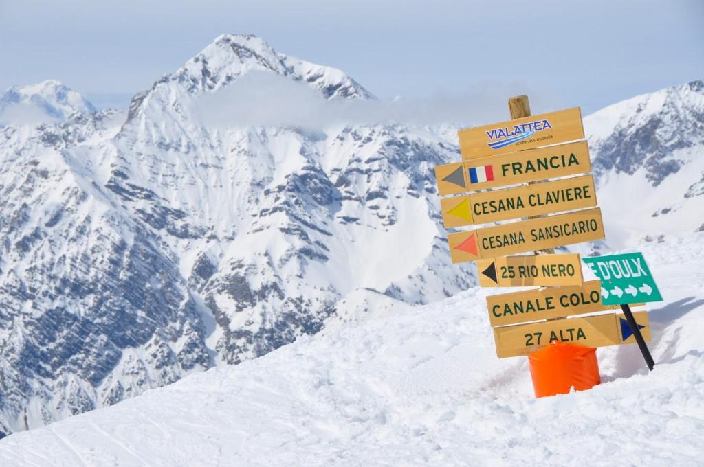 Il Fraitevino Hotel Bed & Breakfast Sestriere Ngoại thất bức ảnh